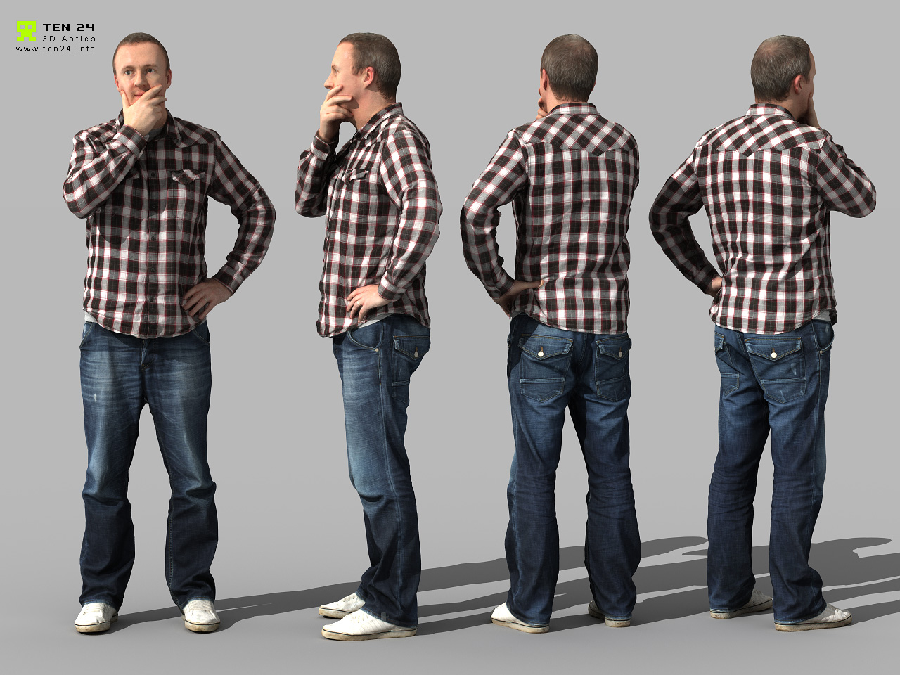 Capturing a pose (5 Second body Scan) – Ten24